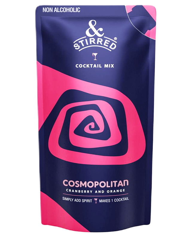 &Stirred Cocktail Mix Cosmopolitan 125ML &Stirred Cocktail Mix Cosmopolitan 125ML