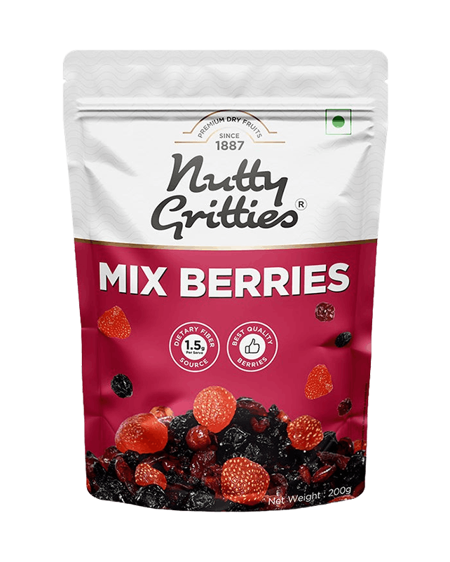 Nutty Gritties Mix Berries 200G