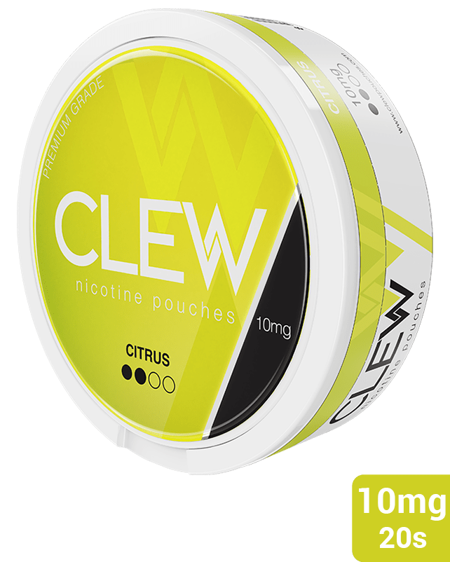 CLEW Nicotine Pouch Citrus 10mg CLEW Nicotine Pouch Citrus 10mg