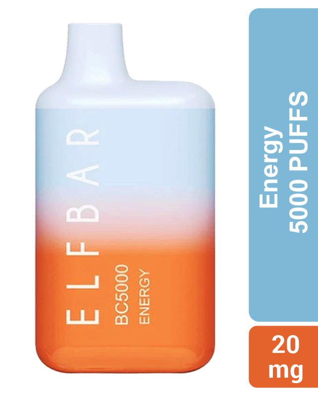 Elfbar BC5000 Energy Disposable Vape 5000 Puffs Elfbar BC5000 Energy Disposable Vape 5000 Puffs