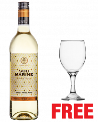 Submarine Sweet White 750ML + 1 Glass Free