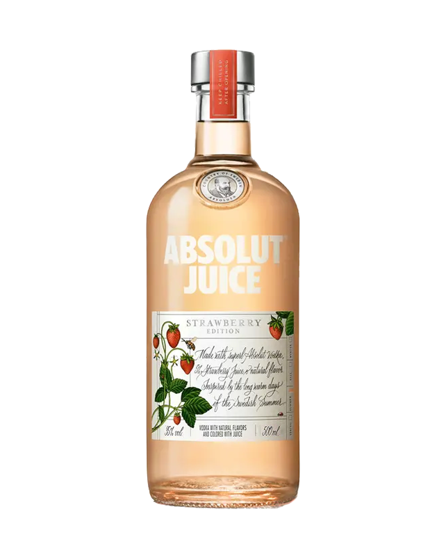 Absolut Juice Strawberry Edition 500ML Absolut Juice Strawberry Edition 500ML
