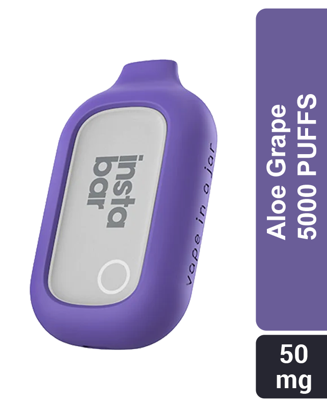 instaBar Jar Aloe Grape Disposable Vape 5000 Puffs instaBar Jar Aloe Grape Disposable Vape 5000 Puffs