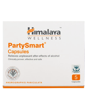 Himalaya PartySmart Capsules 5's Himalaya PartySmart Capsules 5's