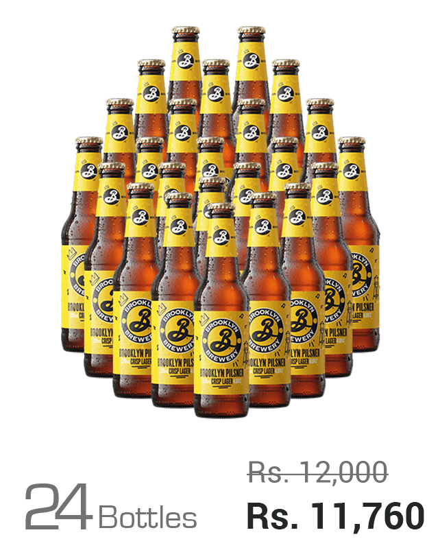 Brooklyn Pilsner 330ML x 24 Bottles
