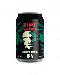 Heart of Darkness Kurtz's Insane IPA 330ML